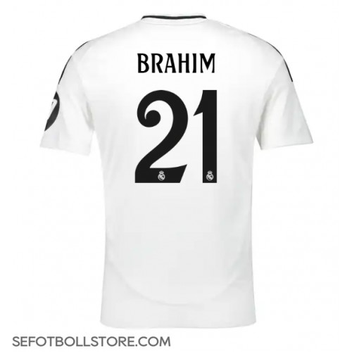 Real Madrid Brahim Diaz #21 Replika Hemmatröja 2024-25 Kortärmad